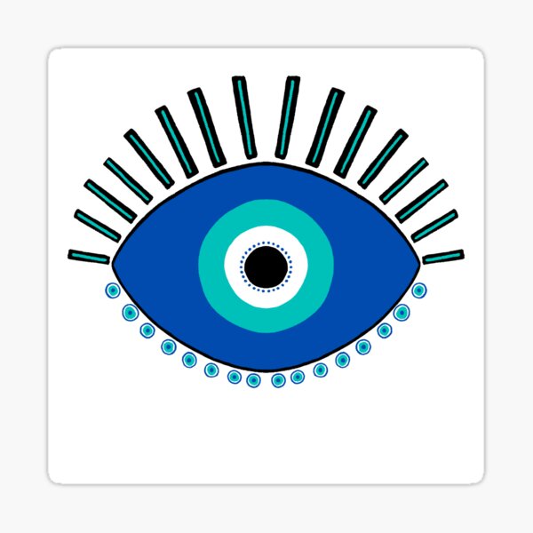 Evil Eye Protection Eye Sticker