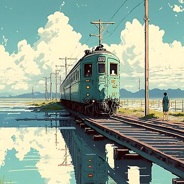 HD desktop wallpaper: Anime, Girl, Train, Train Station download free  picture #1009456