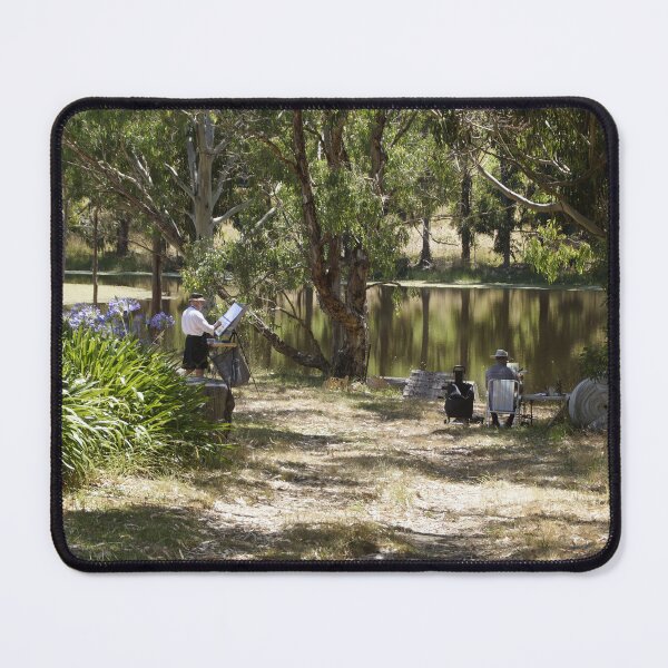Item preview, Painting Down by the Dam by Adelaide artist Avril Thomas at Magpie Springs designed and sold by MagpieSprings.