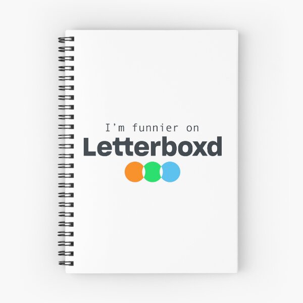 Item preview, I'm funnier on Letterboxd designed and sold by RedBREEble.