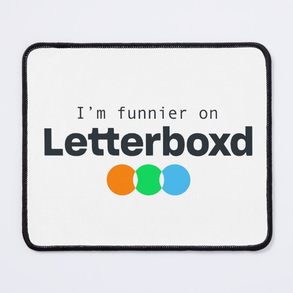 Item preview, I'm funnier on Letterboxd designed and sold by RedBREEble.