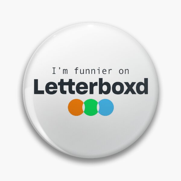 Item preview, I'm funnier on Letterboxd designed and sold by RedBREEble.