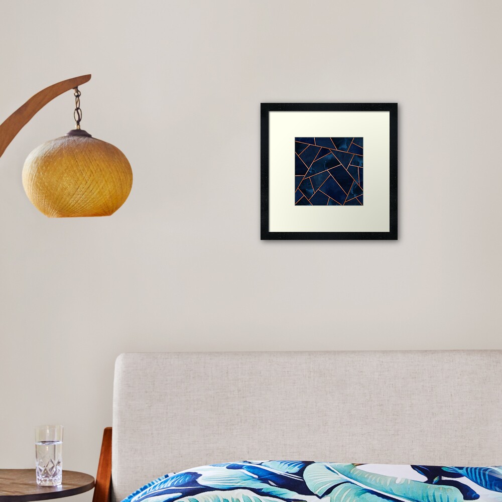 Item preview, Framed Art Print designed and sold by Blue-Banana.