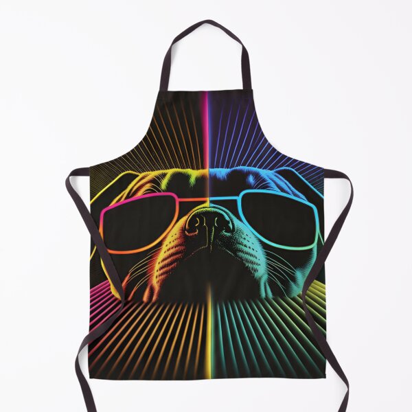 Item preview, Rainbow Sunglasses Stoic Dog designed and sold by Synthetic-Intel.