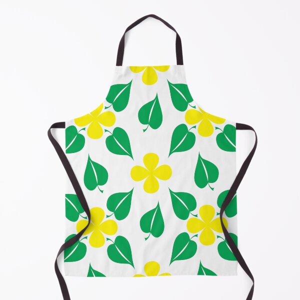 Item preview, flowers yellow green leaves seamless designed and sold by WSShopArt21.