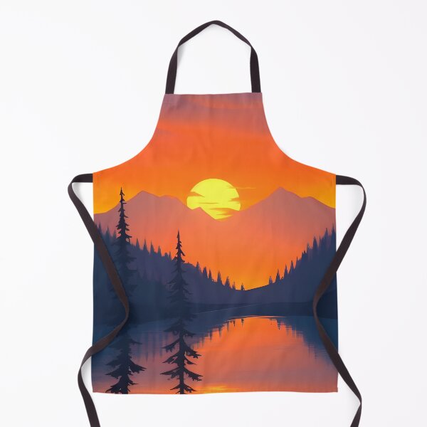 Item preview, Add a Touch of Beauty and Tranquility to Your Space with Our Wide Range of Gorgeous Minimalist Landscape Sunrise Water View Prints designed and sold by supeart.