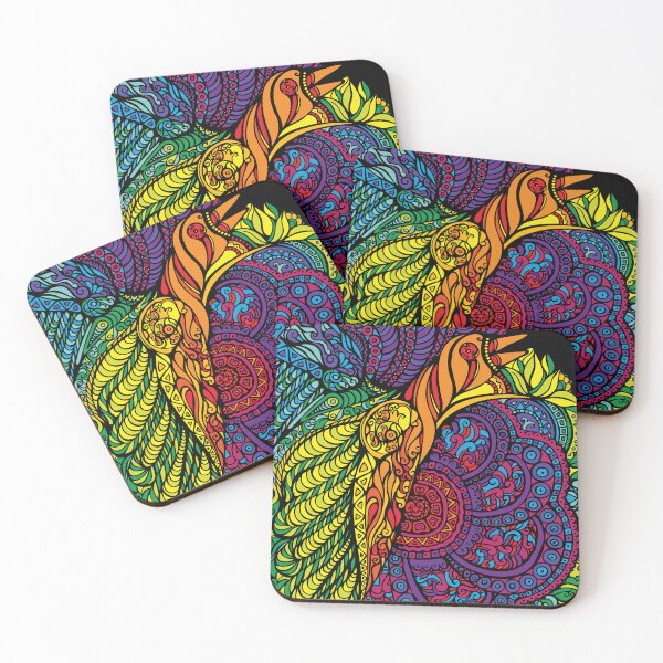 Item preview, Colorful Peacock designed and sold by Riocloud.