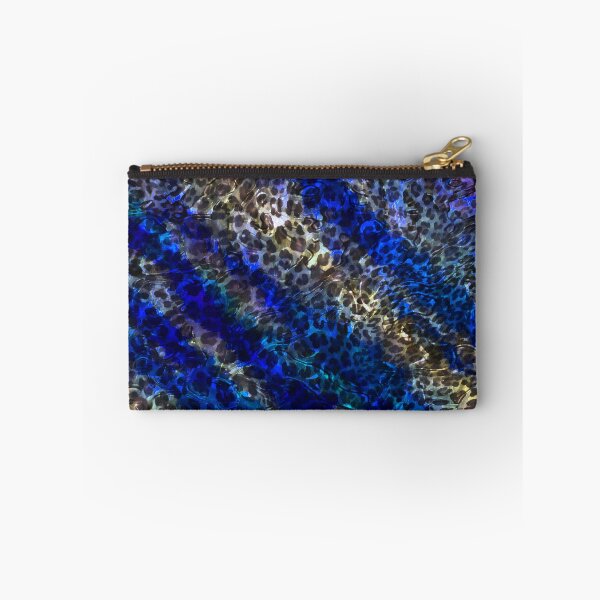 Item preview,  Abstract blue leopard texture design,Animal skin background designed and sold by oyonni design.
