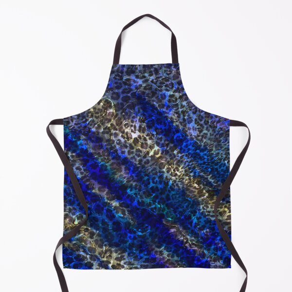 Item preview,  Abstract blue leopard texture design,Animal skin background designed and sold by oyonni design.