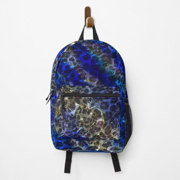 Item preview, Abstract blue leopard texture design,Animal skin background designed and sold by oyonni design.