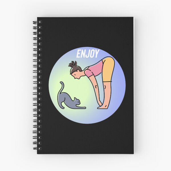 Item preview, ENJOY YOGA TIME designed and sold by 7HAPPYMIMI.