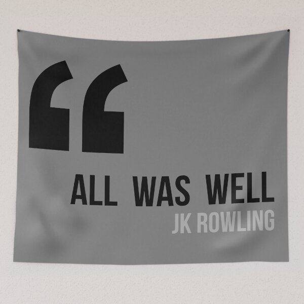Item preview, All Was Well designed and sold by thebookishshop.