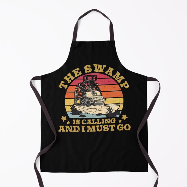 Item preview, Vintage The Swamp Is Calling And I Must Go Retro Airboat Fan designed and sold by StrongShirts.