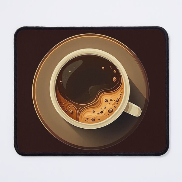 Item preview, Wake Up and Smell the Coffee - Coaster Art Illustration designed and sold by PixelPerfectCo.
