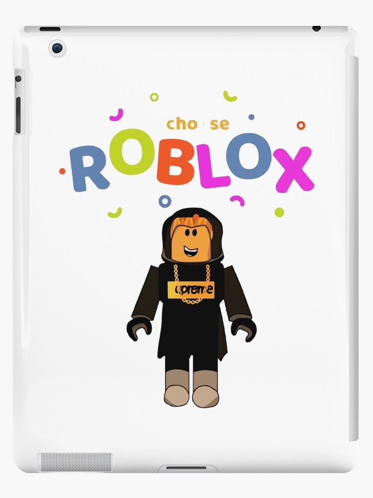 t-shirt roblox girl | iPad Case & Skin