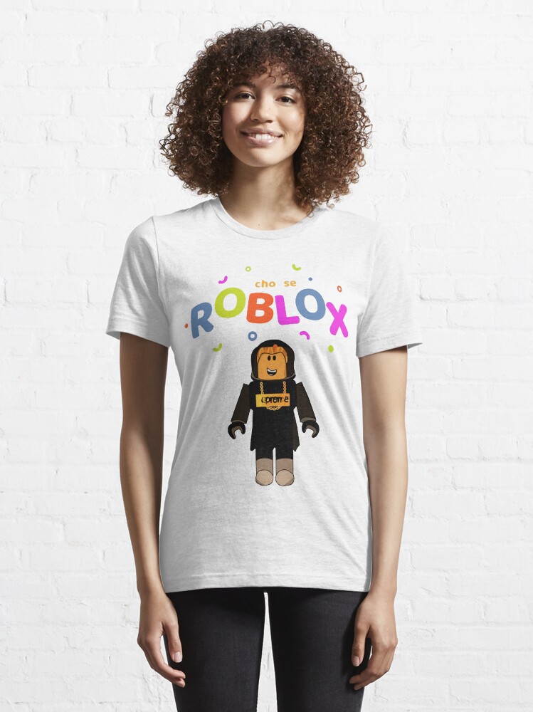 t-shirt roblox girl | Essential T-Shirt