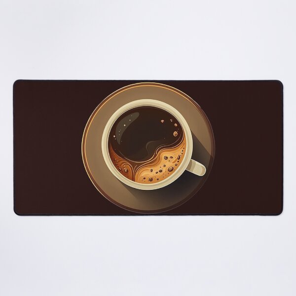 Item preview, Wake Up and Smell the Coffee - Coaster Art Illustration designed and sold by PixelPerfectCo.
