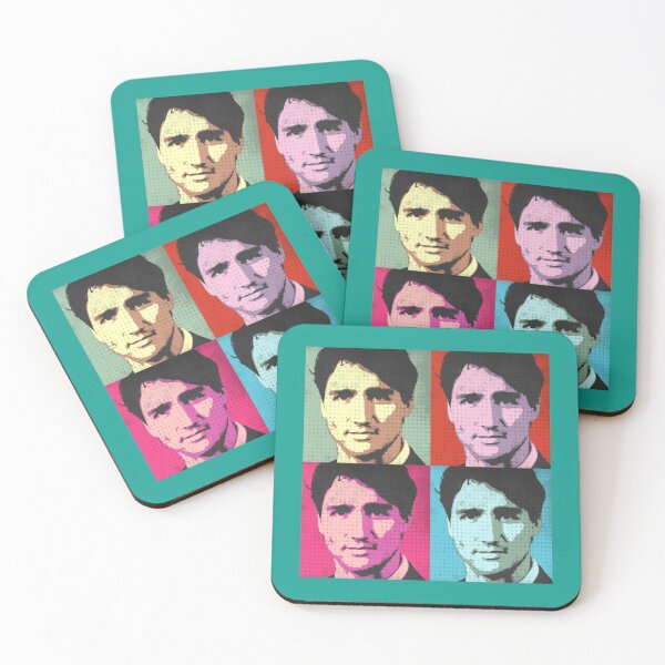 Item preview, Arte pop de Justin Trudeau designed and sold by KingFamilyTeesz.
