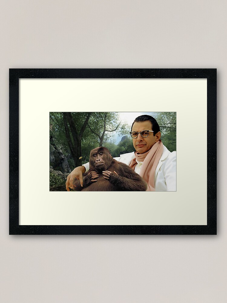 Alternate view of Jeff Goldblum Framed Art Print