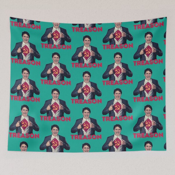 Item preview, JustinTrudeau is a Communist Traitor   designed and sold by KingFamilyTeesz.