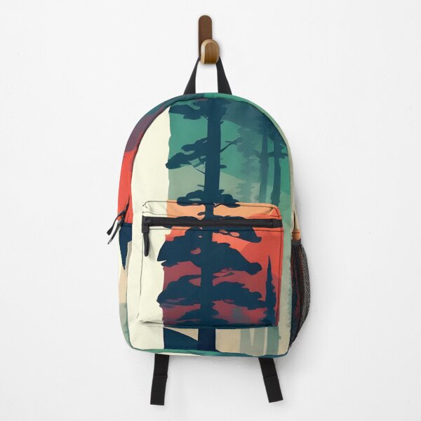 Item preview, Add a Touch of Beauty and Tranquility to Your Life with Our Gorgeous Minimalist Tree and Mountain View Prints designed and sold by supeart.
