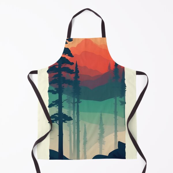 Item preview, Add a Touch of Beauty and Tranquility to Your Life with Our Gorgeous Minimalist Tree and Mountain View Prints designed and sold by supeart.