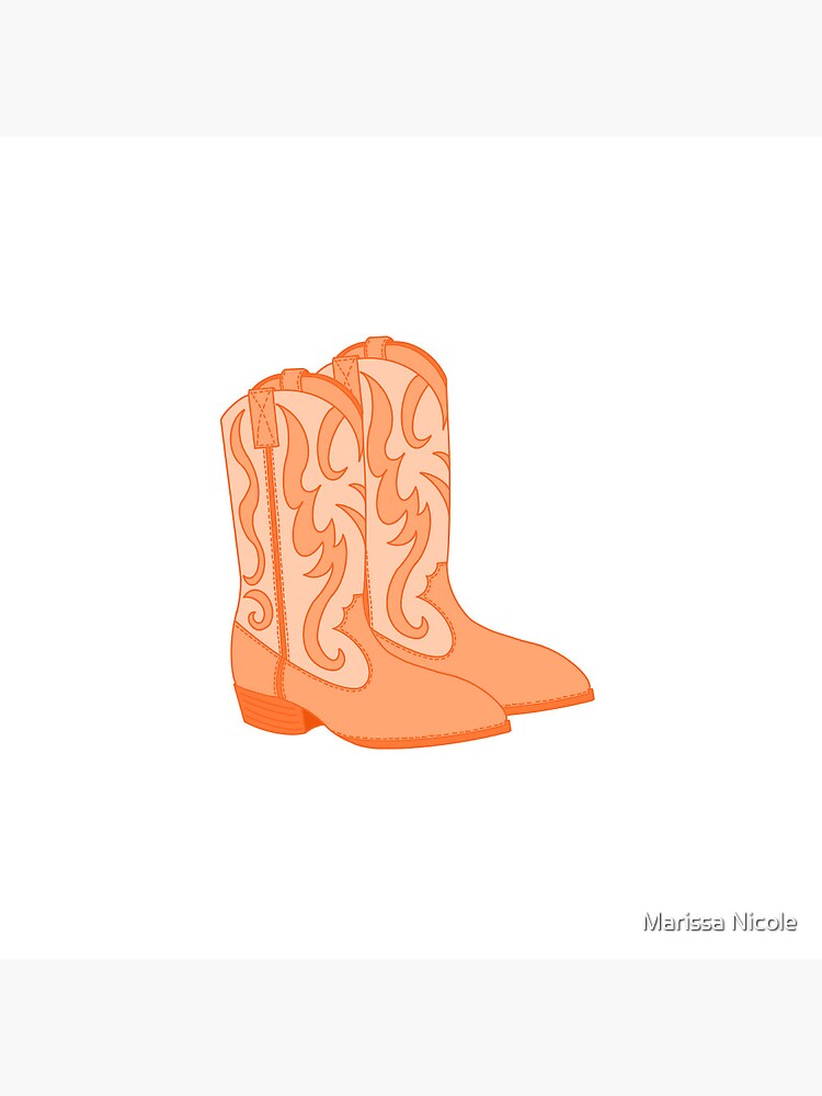 Red Cowboy Boots Art Print – Marissa Joyner Studio