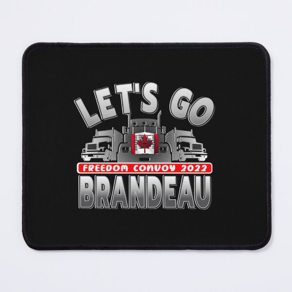 Item preview, LETS GO BRANDEAU - CONVOY TRUCKERS FOR FREEDOM -LIBERTE - FREEDOM CONVOY 2022 TRUCKERS GRAY Long designed and sold by KingFamilyTeesz.