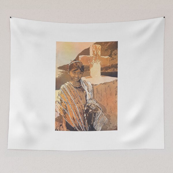 Item preview, Girl in front of cross at Lake Atitlan- Guatemala.   designed and sold by rfoxphoto.