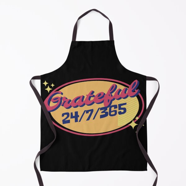 Item preview, Grateful 24 hours a day, 7 days a week, 365 a year. Retro Style designed and sold by vystudio.
