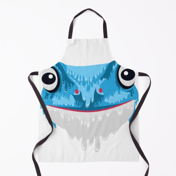 Item preview, Blue Frog grime art designed and sold by AmsaOza.