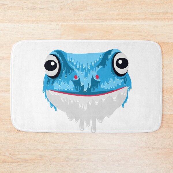 Item preview, Blue Frog grime art designed and sold by AmsaOza.