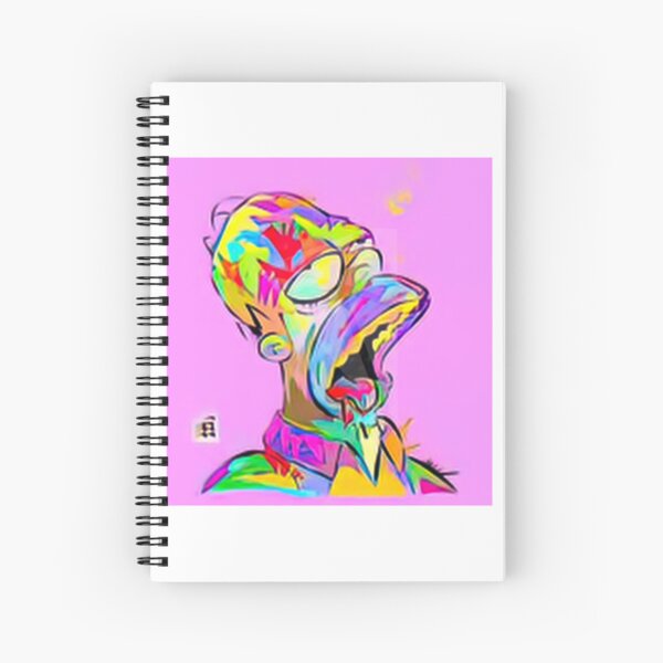 Bart Simpsons S.A.D. Spiral Notebook by tugfnaam