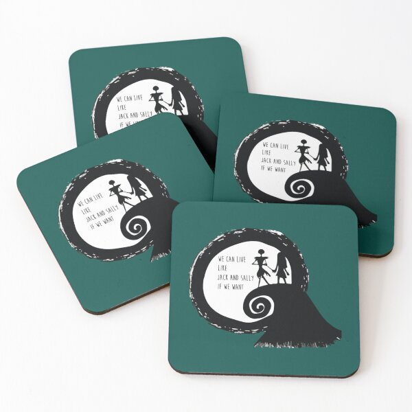 Item preview, LIVE LIKE JACK AND SALLY     designed and sold by ANGELINDARK.