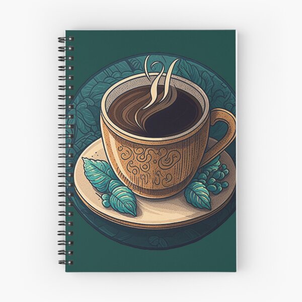 Item preview, Wake Up and Smell the Coffee - Coaster Art Illustration designed and sold by PixelPerfectCo.