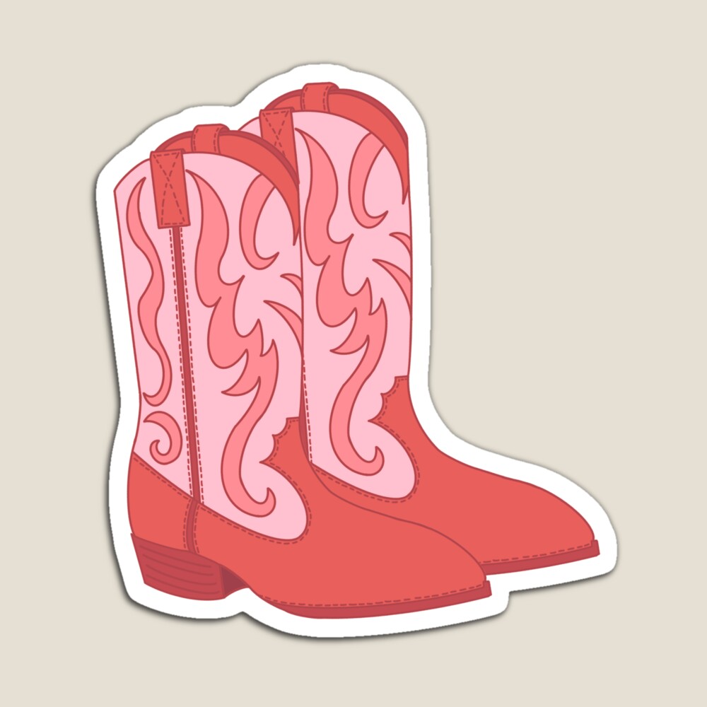 Red Cowboy Boots Art Print – Marissa Joyner Studio