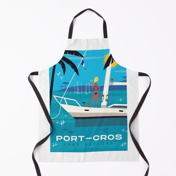 Item preview, Port-Cros poster designed and sold by GAGodel.
