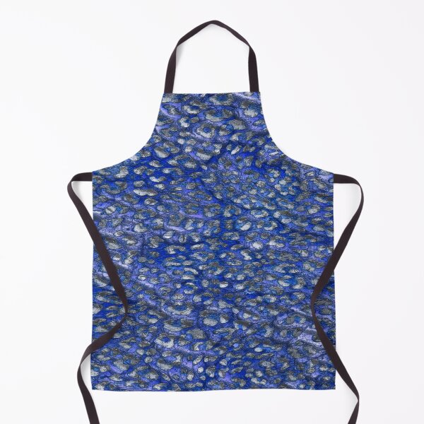 Item preview,  Abstract metalic blue leopard texture design,Animal skin background designed and sold by oyonni design.