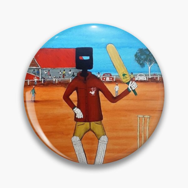 Item preview, "Ned Kelly goes into bat for Lyrebird Cricket 2nd Innings" designed and sold by EJCairns.