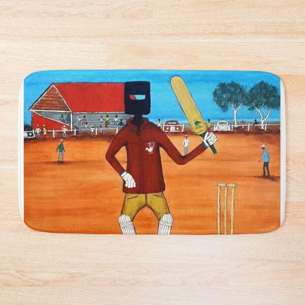 Item preview, "Ned Kelly goes into bat for Lyrebird Cricket 2nd Innings" designed and sold by EJCairns.