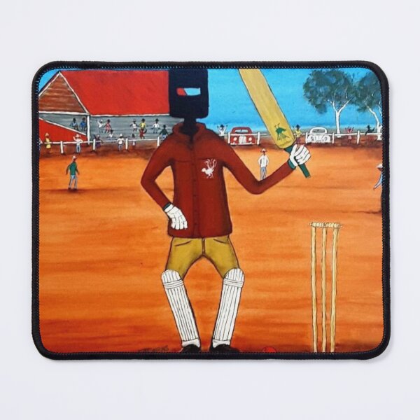 Item preview, "Ned Kelly goes into bat for Lyrebird Cricket 2nd Innings" designed and sold by EJCairns.
