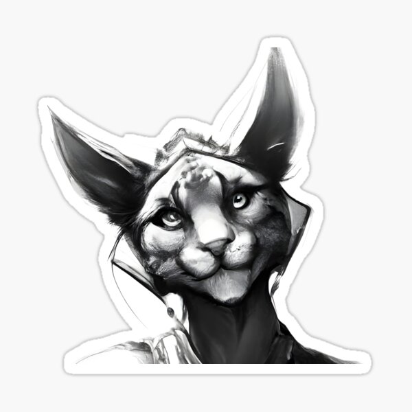 Tabaxi rogue Sticker
