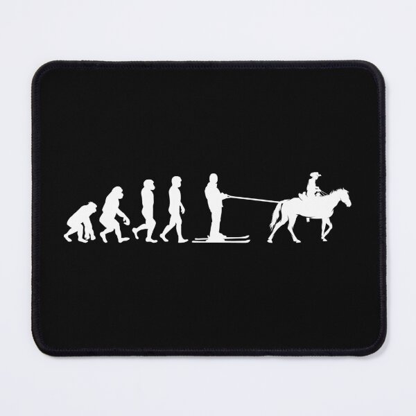 Item preview, Horse Skijoring Skiing Winter Sport Evolution designed and sold by CuteDesigns1.
