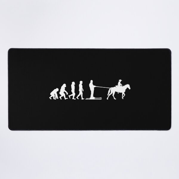 Item preview, Horse Skijoring Skiing Winter Sport Evolution designed and sold by CuteDesigns1.