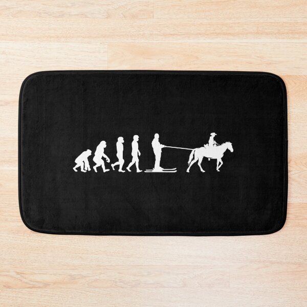 Item preview, Horse Skijoring Skiing Winter Sport Evolution designed and sold by CuteDesigns1.