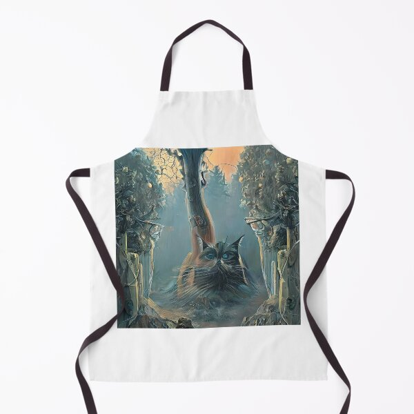 Item preview, Cat in mechanical jungle designed and sold by bogfl.