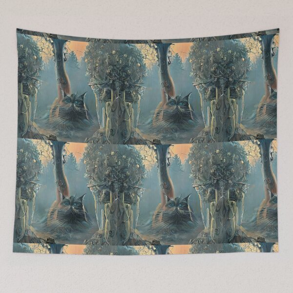Item preview, Cat in mechanical jungle designed and sold by bogfl.