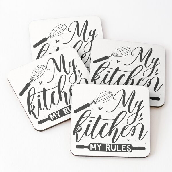 Item preview, My Kitchen My Rules - Kitchen Signs Decor  designed and sold by AppareIIndustry.