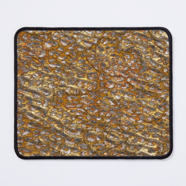 Item preview, Abstract metalic yellow leopard texture design,Animal skin background designed and sold by oyonni design.