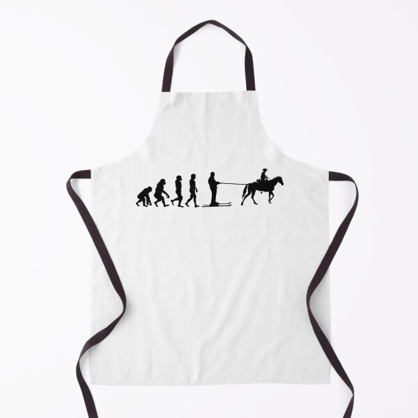 Item preview, Horse Skijoring Skiing Winter Sport Evolution designed and sold by CuteDesigns1.